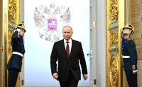 Единый штаб поддержки и помощи Донбассу в Абхазии поздравил Владимира Путина с Днём России