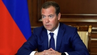 Дмитрий Медведев поздравил народ Абхазии и Южной Осетии с 15-летием признания Россией независимости республик